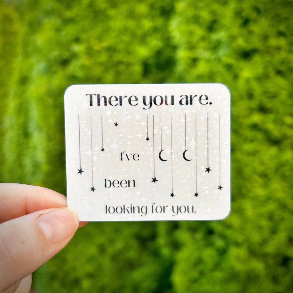 There You Are, I’ve Been Looking For You ACOTAR Sticker