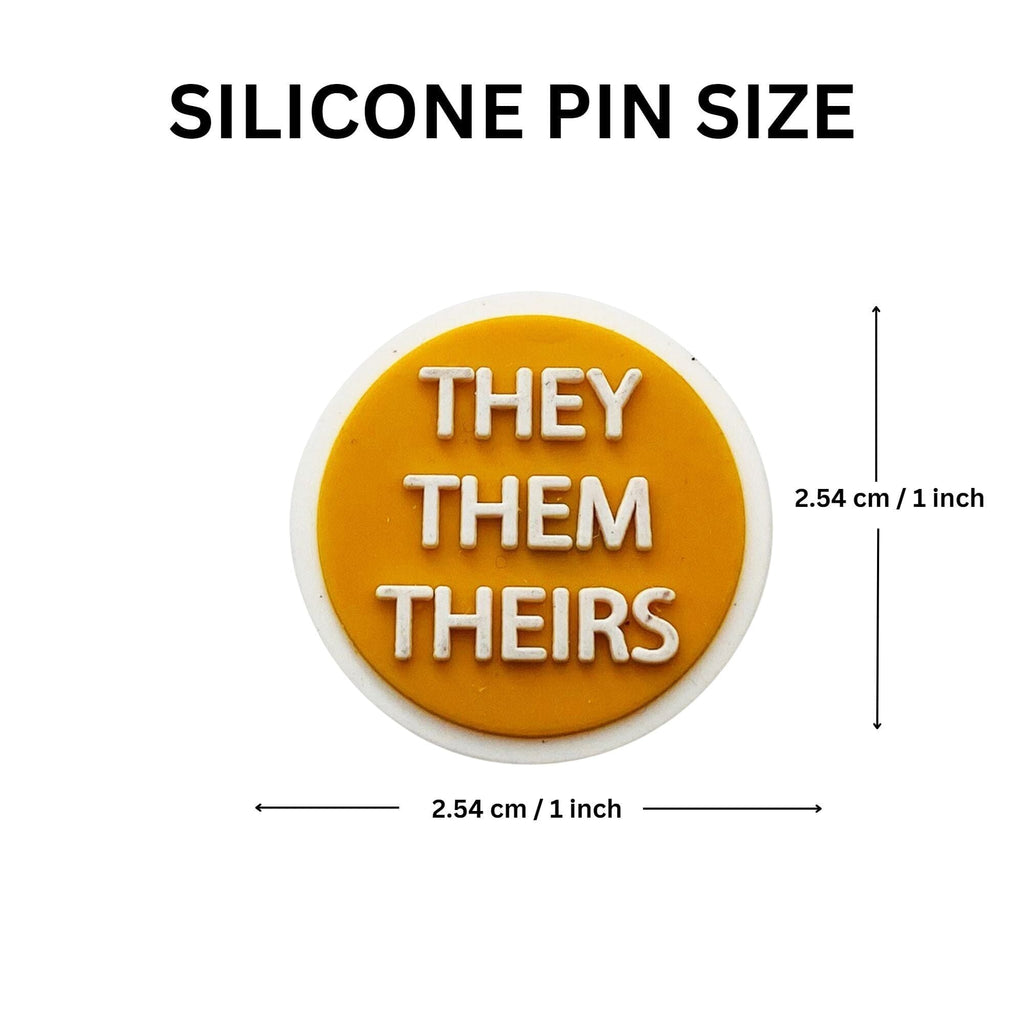 They Them Pronoun Silicone Pins