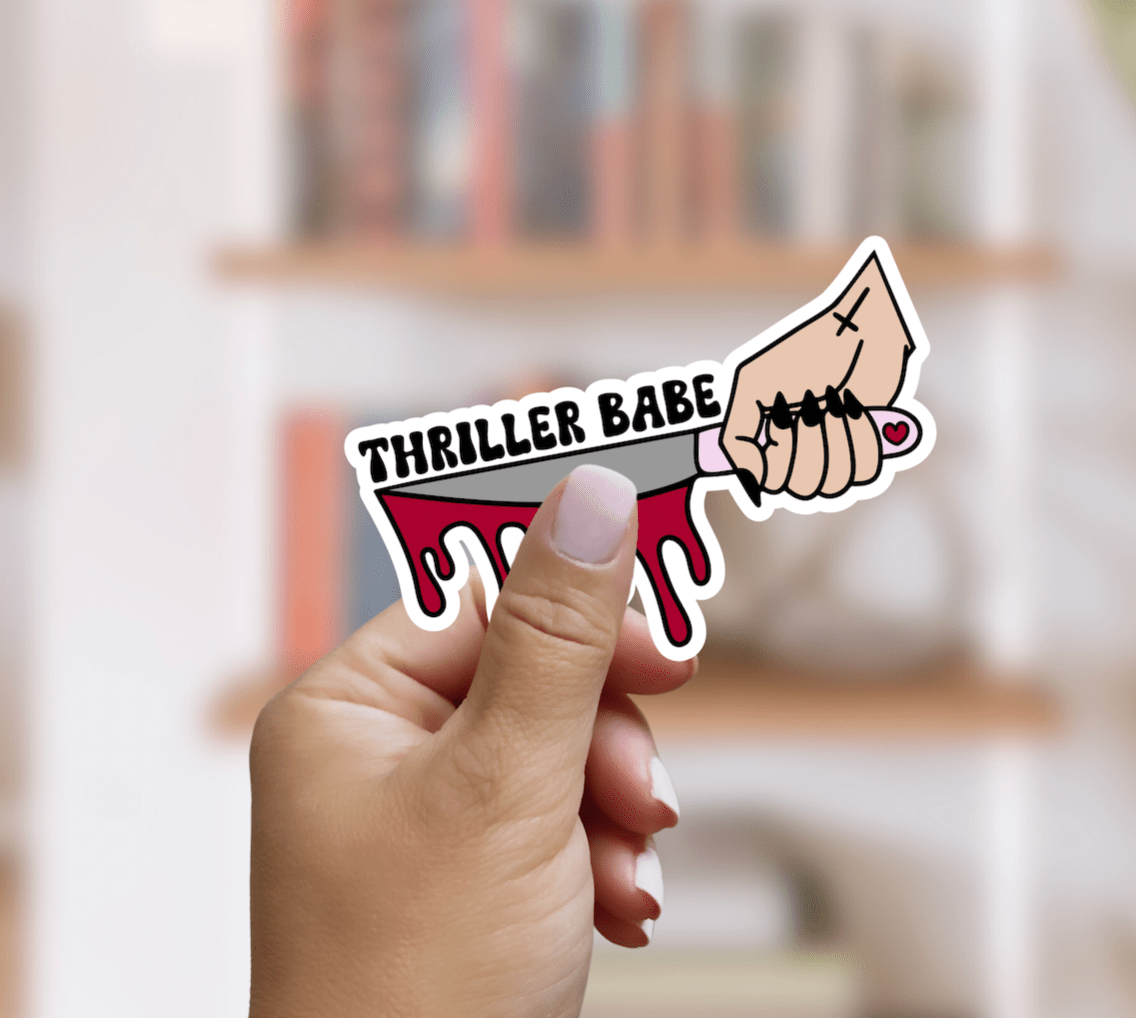 Thriller Babe Sticker