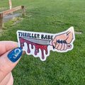 Thriller Babe Sticker