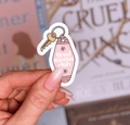 Tired Mom Club Keychain Sticker