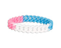 Transgender Chain Link Silicone Bracelets