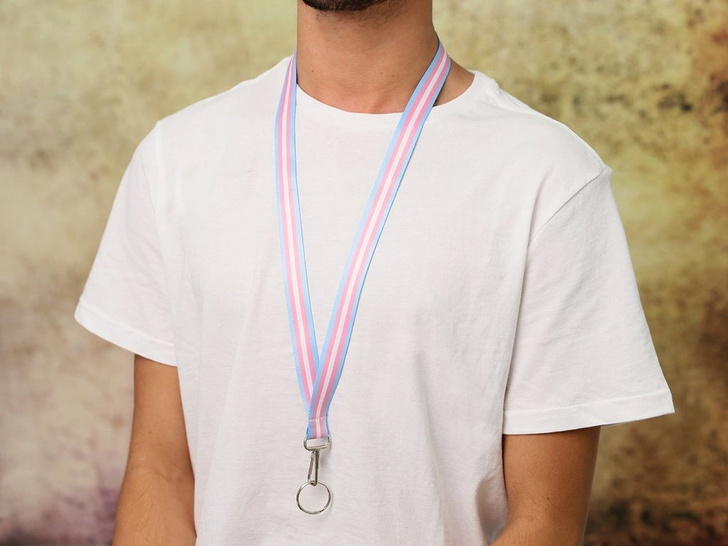 Transgender Flag Lanyards