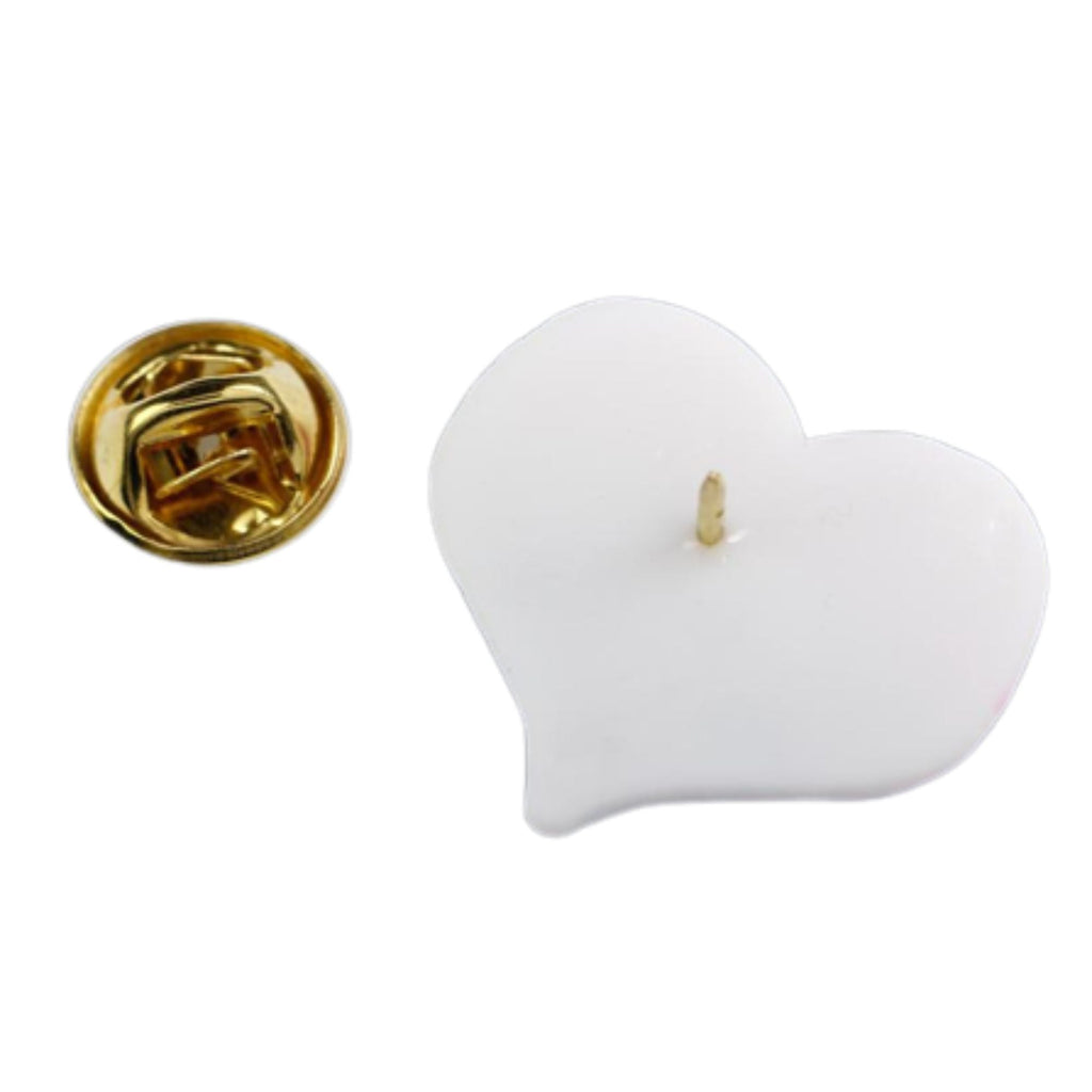 Transgender Heart Silicone Pins