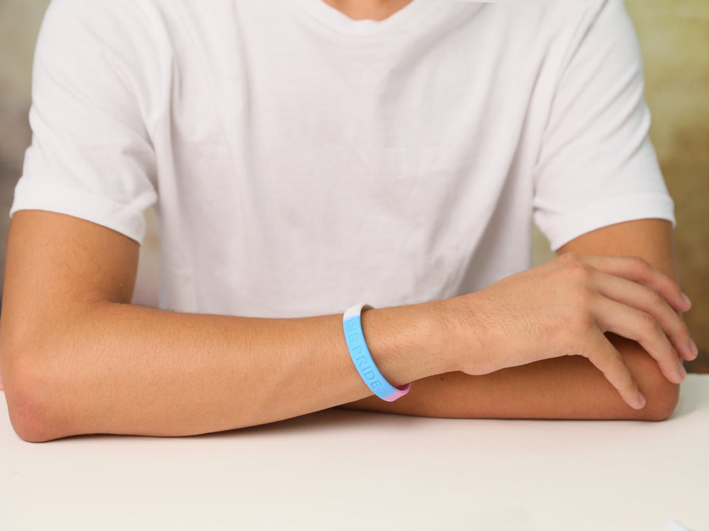 Transgender PRIDE Silicone Bracelets