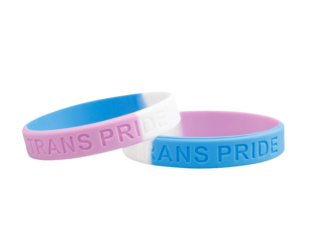 Transgender PRIDE Silicone Bracelets