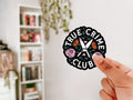 True Crime Club Sticker