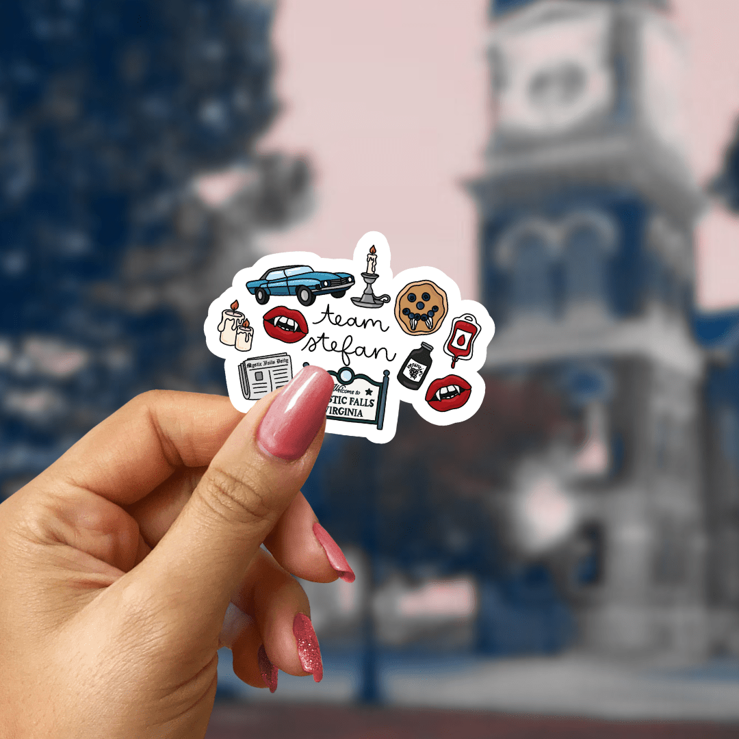 TVD Team Sticker - Choose You Favorite - or Both (We Won't Judge) Sticker