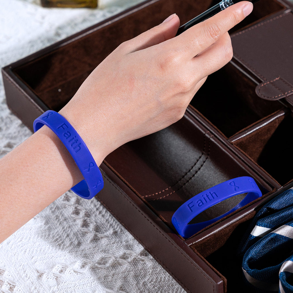 Violet Silicone Bracelets