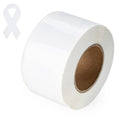 White Ribbon Awareness Stickers (250 per Roll)