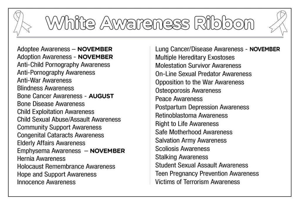 White Silicone Bracelets