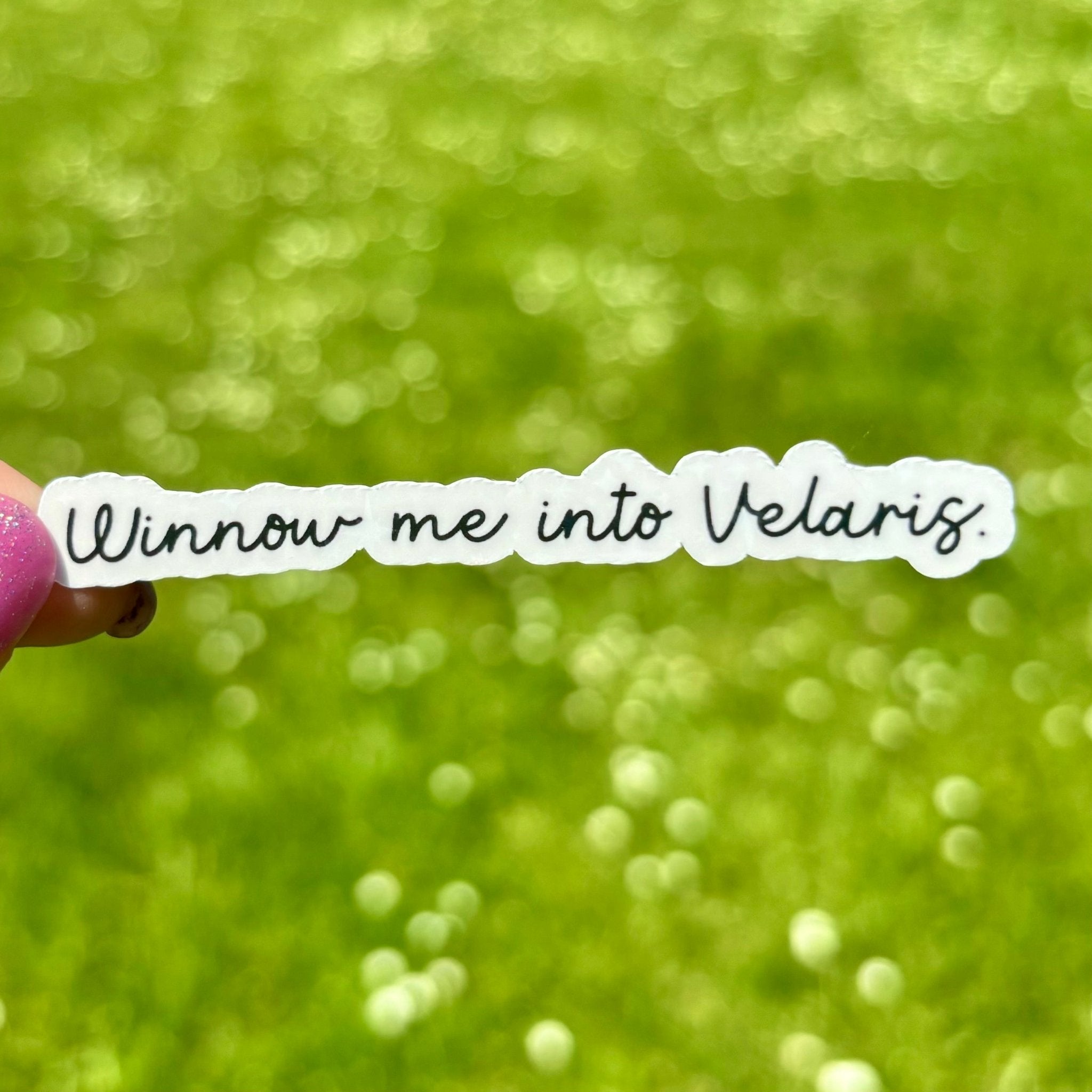 Winnow Me Into Velaris Sticker