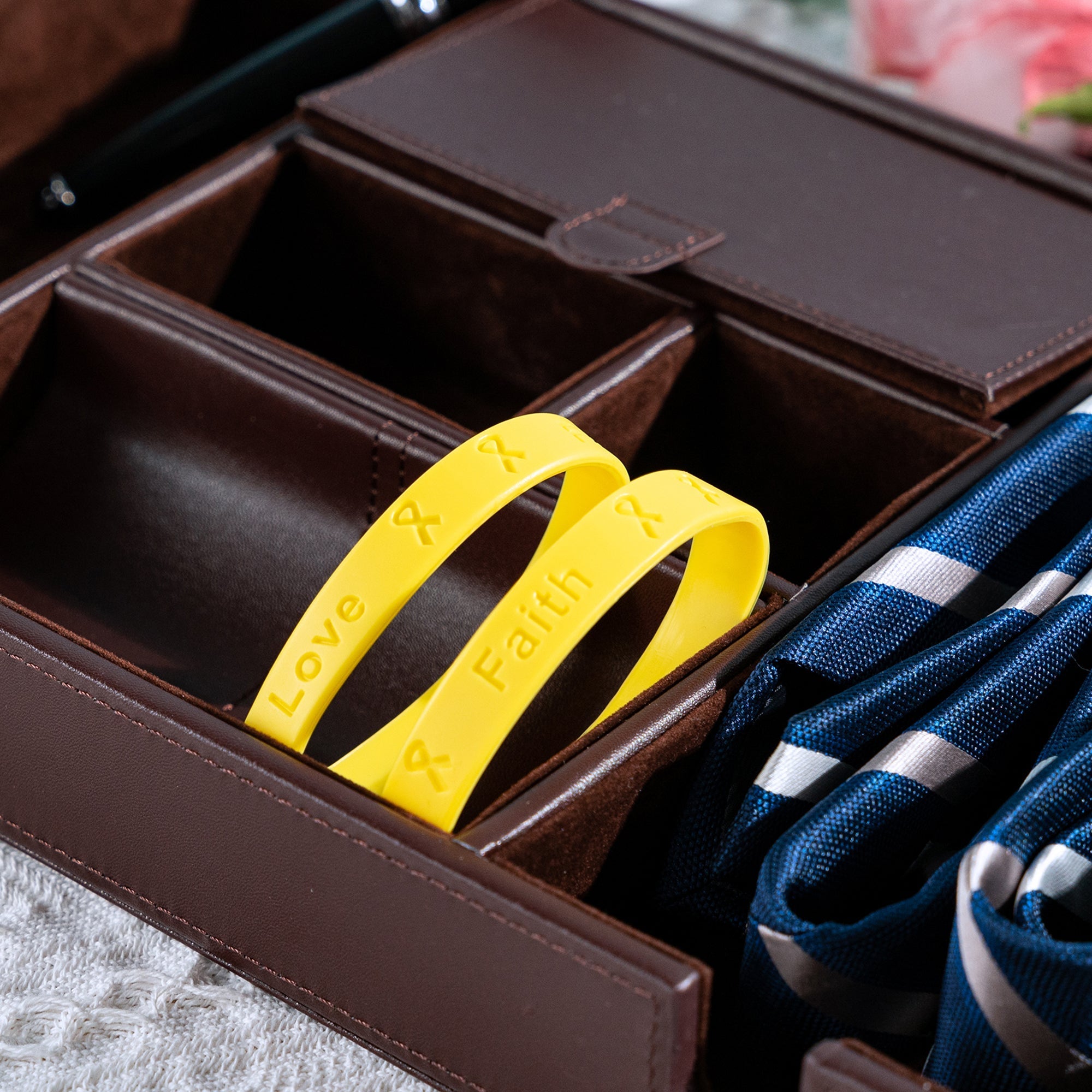 Yellow Silicone Bracelets